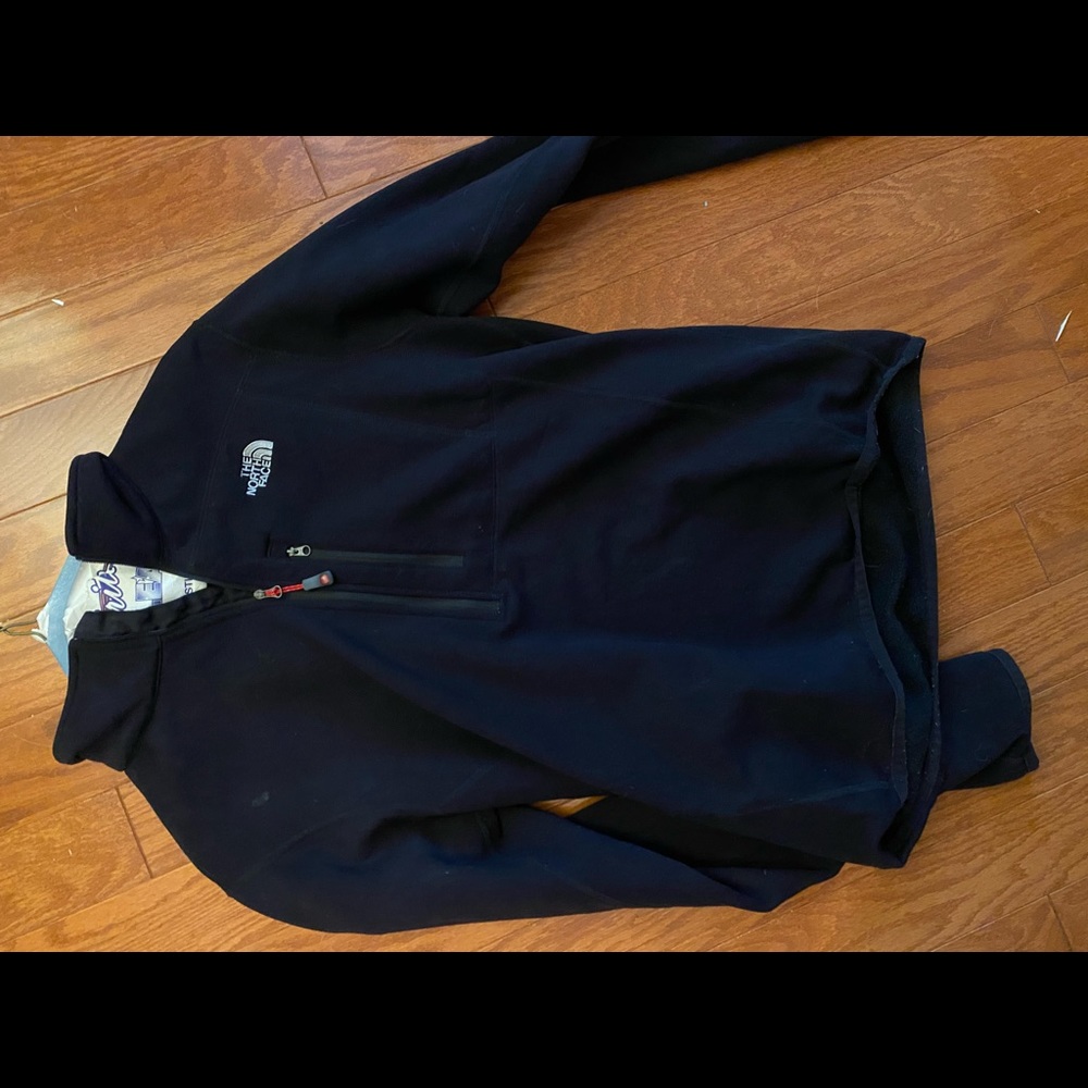 North Face Black Half Zip Pullover - image 2